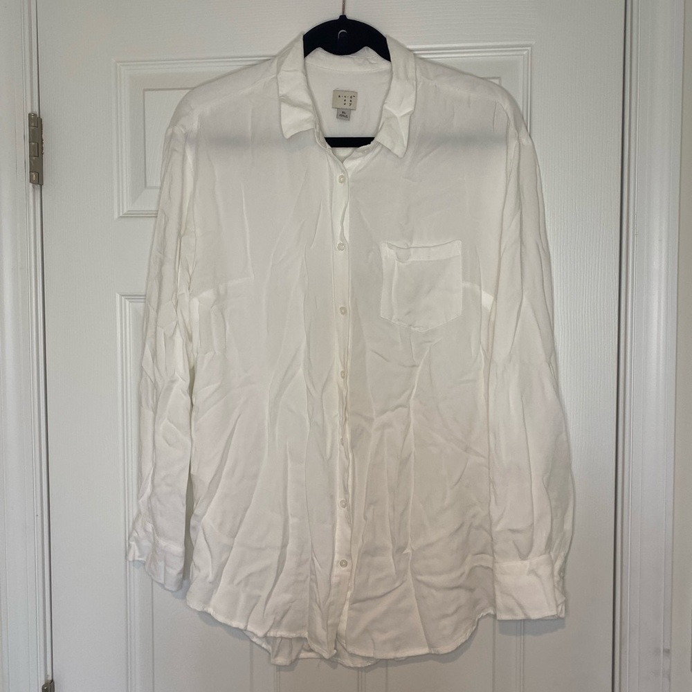 White Button Down Shirt